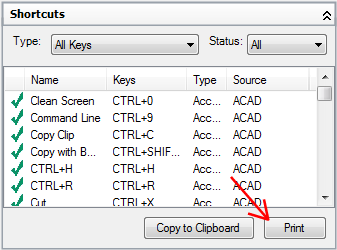 How to set shortcut keys in autocad 2014