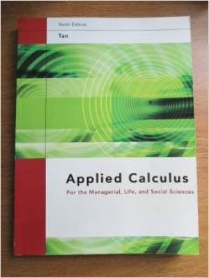 Applied calculus answers